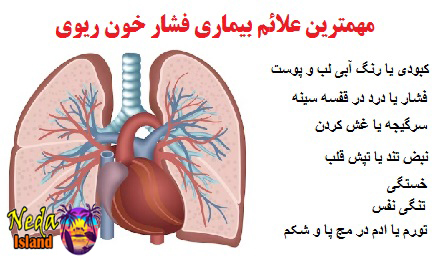 علائم بیماری فشارخون ریوی