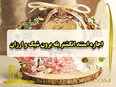 اجاره استند انگشتر بله برون شیک و ارزان