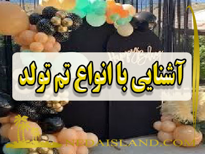 آشنایی با انواع تم تولد
