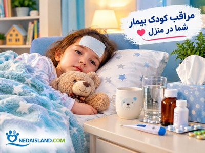 پرستاری از کودک بیمار در تهران